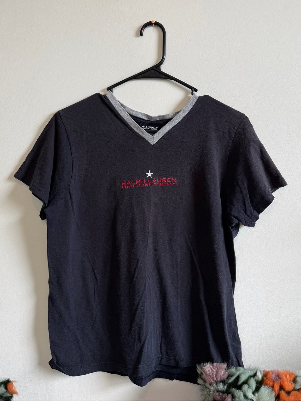 VINTAGE RALPH LAUREN SHORT SLEEVE LOGO TEE